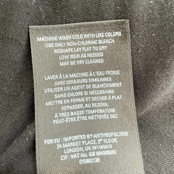 ANTHROPOLOGIE ett:twa Valery Structured Knit Dress XSP - Picture 7 of 7